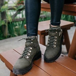 Vince Camuto x Styled Snapshots Lace Up Boots